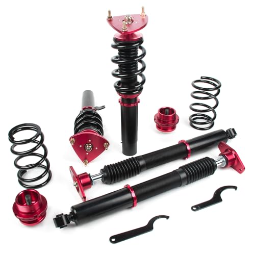 Coilovers Struts fit for Mazda for 3 2004-2013 Adjustable Height Coil Spring Shock SCITOO Suspension Assembly Struts Kit