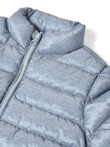 Image of Mi Arcus Purple Baby Puffer Jacket with Stand Collar for Girls Kids Infants Toddlers