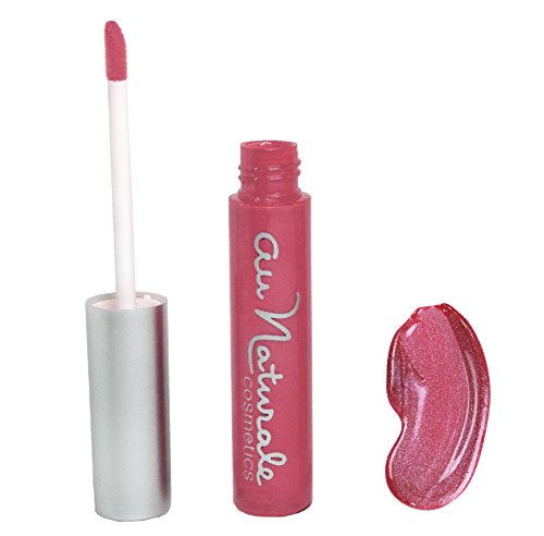 Au Naturale Vegan Organic Lip Gloss in Coral Bell | Made in the USA | Organic | Vegan | Cruelty-free