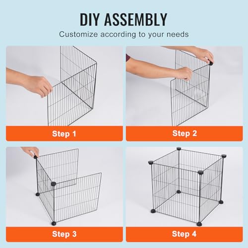 Protecteur pour empêcher les lapins d'entrer VEVOR 5pcs - 6