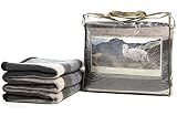 Desert Breeze Distributing Alpaca and Sheep Wool Blanket, Soft, Thick, Twin Size, 84 x 63 inches, Ea