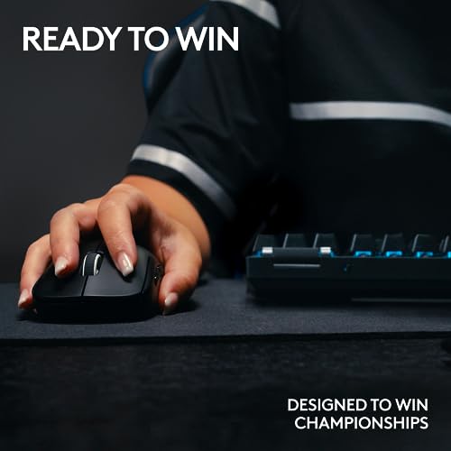 Logitech G PRO X TKL Lightspeed Wireless Gaming Keyboard, Ultra-Portable Tenkeyless Design, LIGHTSYNC RGB, PBT keycaps, Tactile Switches (GX Brown) - White by Logitech G - Image 6