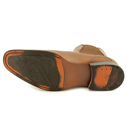 Alfani Men's Rory Double Buckle Chelsea Boots Brown FrenzyStyle