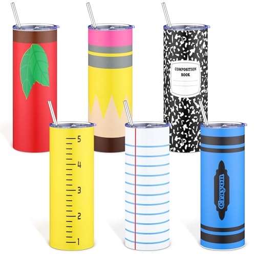 Geiserailie 6 Pcs Valentines Day Gifts for Teacher Preschool Classroom