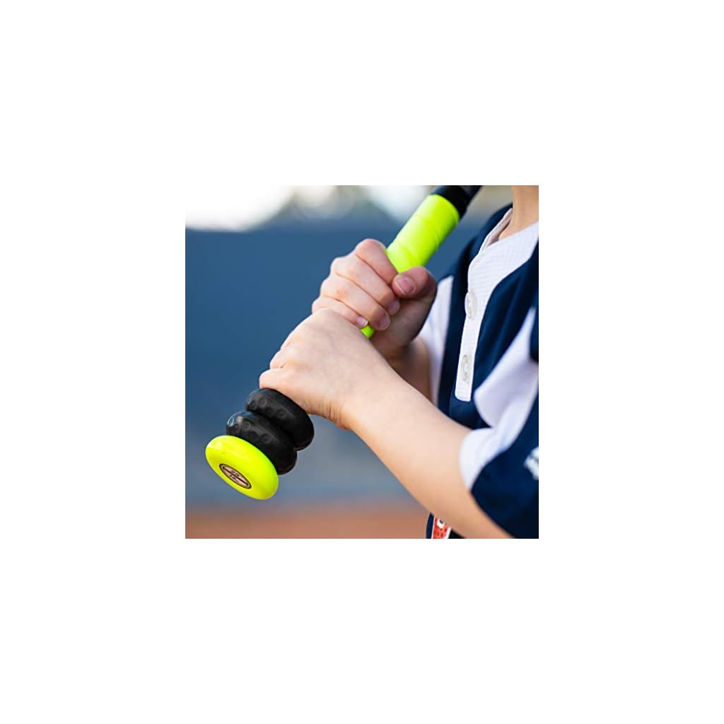 Bat Grip Choke up Rings 2Pack for Youth Baseball, Softball and Tee