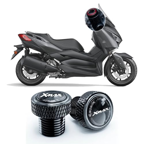 GoGoDDJP For XMAX300 NMAX155 NMAX125 2023 2024 2025 2026 �̃o�b�N�~���[�}�E���g�z�[���v���O�ƃX�N�����[�L���b�v�ɓK�� (XMAX,�`�^��) [���s�A���i]