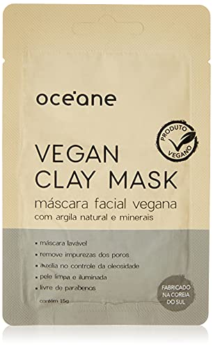 Máscara Facial Vegana com Argila de Bentônita - Vegan Clay Mask 15g