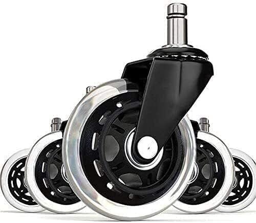Office Chair Wheels, 1pc Office Chair Caster Wheels Replacement 3 Inch Swivel Furniture Hardwa M10
