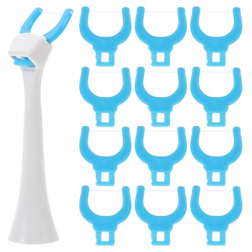 Têtes de rechange pour dentaire en U pour soulager les gencives sensibles lot de 4 blanc