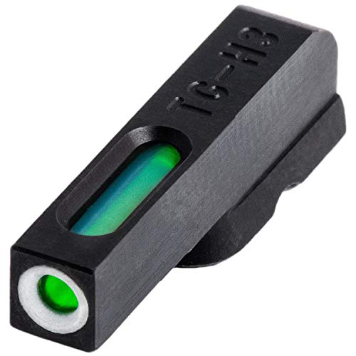 Image of TRUGLO TFX Handgun Sight | Durable Shock-Resistant Compact Brightly Glowing Tritium & Fiber-Optic Xtreme Day /Night Sight for Handguns