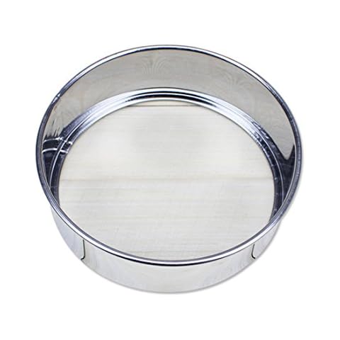Luwu-Store Stainless Steel Mesh Flour Sifting Sifter Sieve Strainer Cake Baking Kitchen Practical Tools Cover
