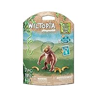 Playmobil 71057 Wiltopia Orangutan, Animal Toy, Sustainable Toys, Fun Imaginative Role-Play, PlaySets Suitable for Children Ages 4+