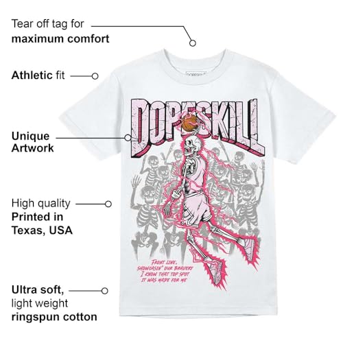 Image of DopeSkill Halloween Graphic Tee Streetwear Hip Hop Hypebeast Unisex T-Shirt Sneaker Colour Matching Shirts Spooky Graphic