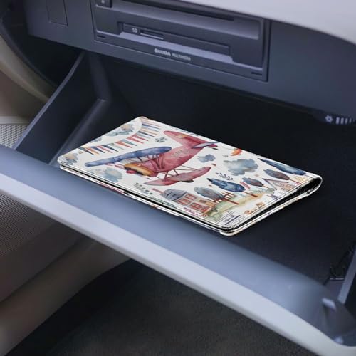 Organizador para carro de cuero miniatura 6