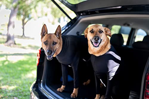 Image of Shed Defender Original Dog Onesie, Black, S (18-25 lbs.)