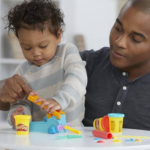 Play-Doh, Coffret Starter Le Serpentin, Activité Créative avec 3 Pots de Pâte à Modeler et 10 Formes Amusantes pour Enfants dès 3 Ans