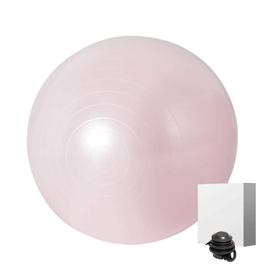 Pelota de Gimnasia Balanza Ball Yoga Ball Silla a Prueba de explosiones Ejercicio Bola Core Formación y Terapia física Yoga Pilates para Principiantes (Color : B, Size : 65cm)
