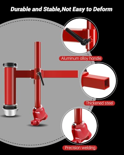Image of Bearing Manual Tire Changer Duck Head Adapter Kit, Fit for 16 inch-21 inch Wheels | Duck Head Tire changer with Silver Cone, Compatible with Most Car, Trucks, SUVs, ATV Tires, Fit for HF Tire Changer