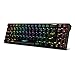 Produktbild RK ROYAL KLUDGE RK71 70% RGB Wireless Mechanical Gaming-Tastatur mit eigenständigen Pfeiltasten und Funktionstasten, braunen Schaltern und Easy-Switch bis zu 6 Geräten