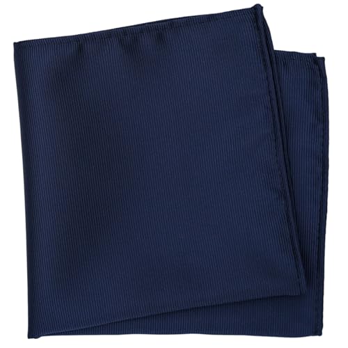 Image of Boy's Solid Tie with Pocket Square Set, Regular Necktie for Children and Kids, Self-Tied