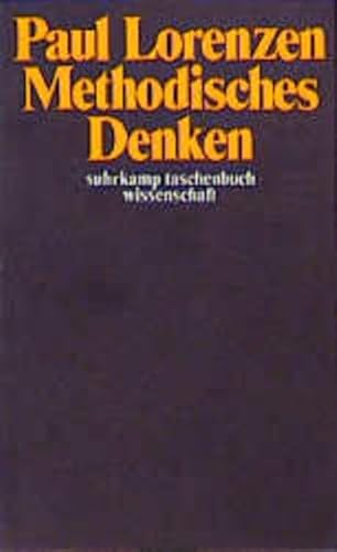 Suhrkamp Taschenbücher Wissenschaft, Nr.73, Methodisches Denken