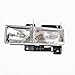 TYC 20-1669-00-1 Left Replacement Head Lamp
