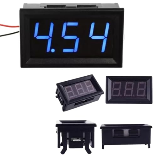 VOLTIMETRO DIGITAL DC 4,5V-32V AZUL