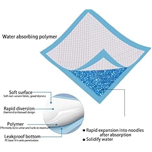 Disposable Pee Pads for Rabbits,100PCS Small Animal Potty Training Pads Guinea Pig Cage Liners Leak-Proof Super Absorbent with Quick-Dry Surface Puppy Pad for Kitten Hedgehog Hamster Chinchilla Disposable Pee Pads for Rabbits,100PCS Small Animal Potty Training Pads Guinea Pig Cage Liners Leak-Proof Super Absorbent with Quick-Dry Surface Puppy Pad for Kitten Hedgehog Hamster Chinchilla