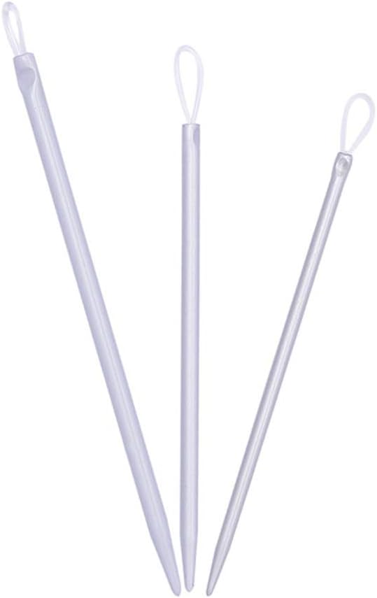 HJ 手縫い針 丸針 ぬいぐるみ針 長い 刺繍針 縫製作業 裁縫用 手芸 3本入 (10組セット)