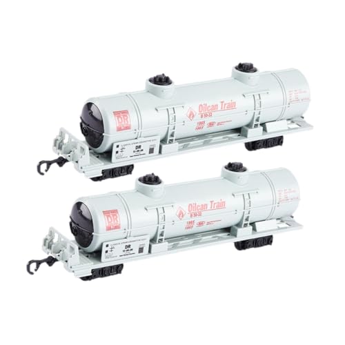 Menolana 2 Pieces 1:87 Scale Electric Train Toys Railway Model Train Presents Train Toy Train Model for Boys and Girls 3 4 5 Years Old, Blue