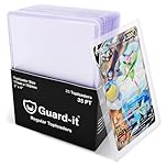 Guard-it 25 Pack Clear Toploaders – Thick Rigid Hard Card Sleeves for Trading Cards – Compatible with Pokemon, Sports Cards and MTG