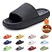 Femmes Maison Casual Plateforme Chaussons,Hwalleum Hommes Piscine et Plage Chaussons Unisexe Adulte Pantoufles Confortable Léger Sandals Chaussures de Piscine Plage Venir avec un Porte-clés Gratuit