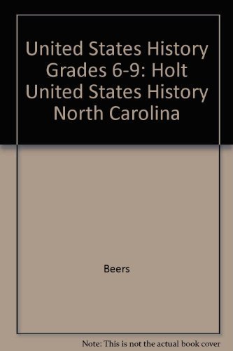 Amazon.com: Holt United States History: Student Edition Grades 6-9 2008 ...