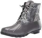 Sperry Women's Saltwater Chelsea Boot, Silver Camo, 9