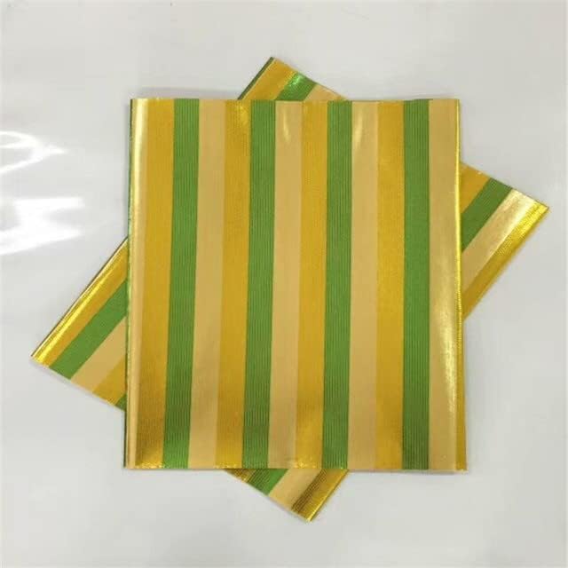 African Gele & Wrapper Headwear Nigerian Headtie Multicolor Strip African Sego Headtie for Head Wrapping 2pcs/Pack 14-1