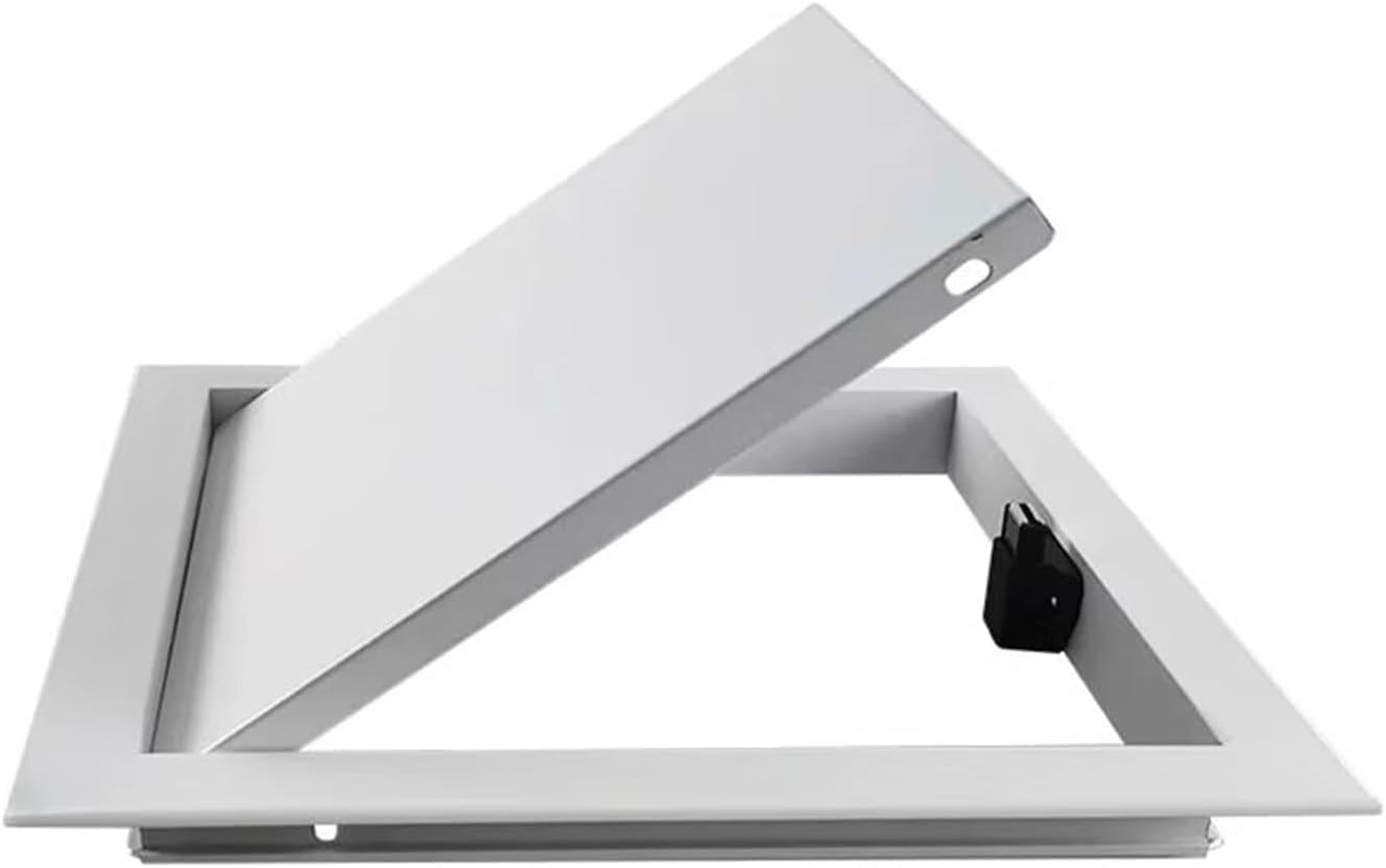 Trappe d'accès murale en acier galvanisé à loquet tactile pour gaines techniques