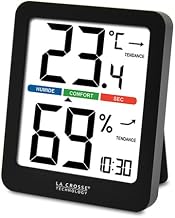 La Crosse Technology - WS6281 Thermo-Hygro Station - Black