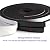 Windows Sealing Tape-2 Rolls, 1/2 Inch Wide X 1/2 Inch Thick Weather Stripping for Windows and Doors Adhesive Soundproofing Thick Foam Tape Total 13 Feet Long(6.5ft x 2 Rolls)