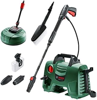 Bosch 06008A7972 High Pressure Washer EasyAquatak 120 (1500W, Home and Car Kit Included, Max. Flow Rate: 350l/h, in Cardboard Box) - Amazon Exclusive, Green, 37.5 cm*40.0 cm*20.0 cm