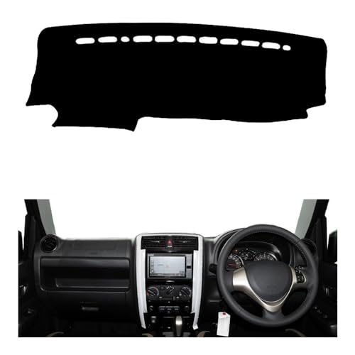 Housse de tableau de bord anti-reflet pour Suzuki Jimny 1998-2017, tapis intérieur auto