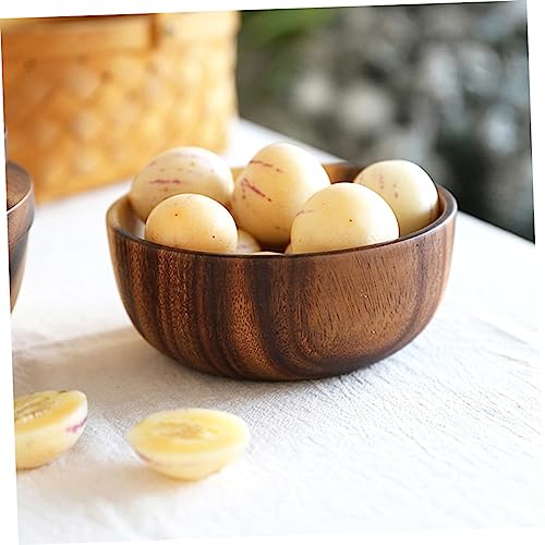 Bol à salade en bois sain et lavable pour simplifier vos repas sains