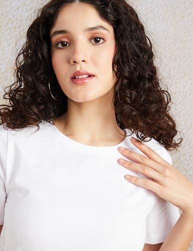 Image of Amazon Brand - Symbol Women's Cotton Stretch Regular Fit Round Neck Sleeveless T-Shirt (Available in Plus Sizes)