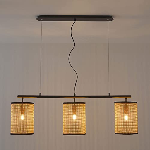 LBSWYH Nordic Simple Woven Pendant Light Chandelier Farmhouse Bamboo Lighting Fixtures 3-Lights Wicker Lamp Woven Chandelier Living Room Bar Dining Room Ceiling Hanging Light steampunk buy now online LBSWYH Nordic Simple Woven Pendant Light Chandelier Farmhouse Bamboo Lighting Fixtures 3-Lights Wicker Lamp Woven Chandelier Living Room Bar Dining Room Ceiling Hanging Light steampunk buy now online
