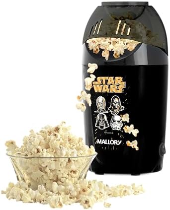 Pipoqueira Elétrica Mallory Star Wars- Pipoca saudável pronta em ...