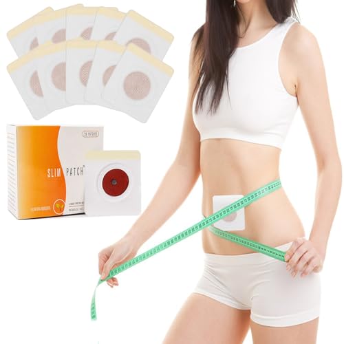 30 Piezas Parches Slimming para Quemar Grasa, Parches Adelgazantes Abdomen, Eficaces para Perder Peso Rápidamente, Quemador de Grasa del Vientre, Slimming Patch para Mujer y Hombre