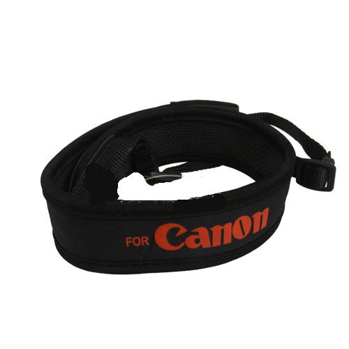 Hirondelle Bleue Sangle Courroie Bandoulière Neckstrap avec Le Logo Canon pour boitier Photo Reflex numérique, Reflex ou compactue. pour Les boitiers Photo...