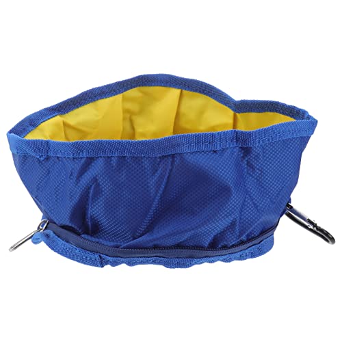 BESPORTBLE Hiking Essential Portable Waterproof Dog Bowl Foldable Design for Camping and Pet Travel