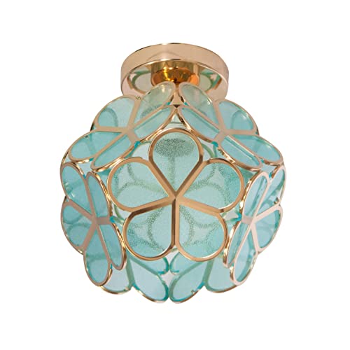 KY LEE ライト おしゃれ照明 小型 照明器具 天井照明 花 可愛い 花柄 リビング ベッドルーム ヴィンテージ 北欧 間接照明 リビング用 居間用 ダイニング用 食卓用