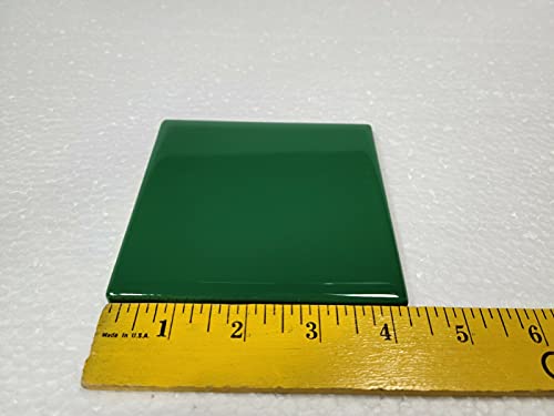 Green Emerald Ceramic Tile 4.25 In Subway Shower Bathroom Kitchen Backsplash Mosaic Subway Square 4X4 Daltile Color 0115 Box 10 Piece #TOP3