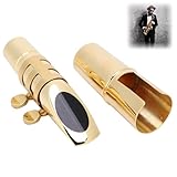 Bec Buccal De Saxophone Alto 5c, Bec Buccal De Saxophone Alto 5c Avec Embout Protecteur D'instruments De Musiqueaccessoires pour instruments ¨¤ vent